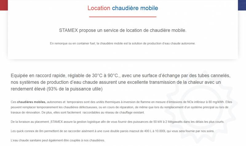 NEW DEPARTEMENT AIRCO