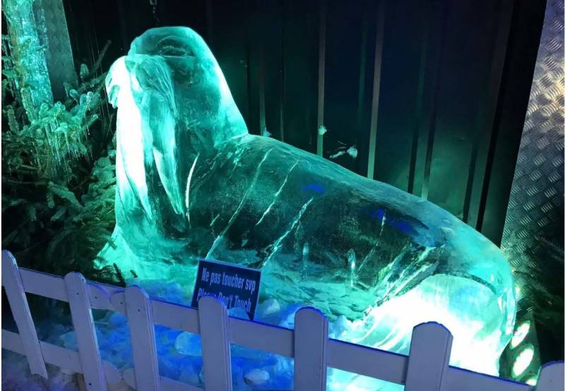 sculpture de glace